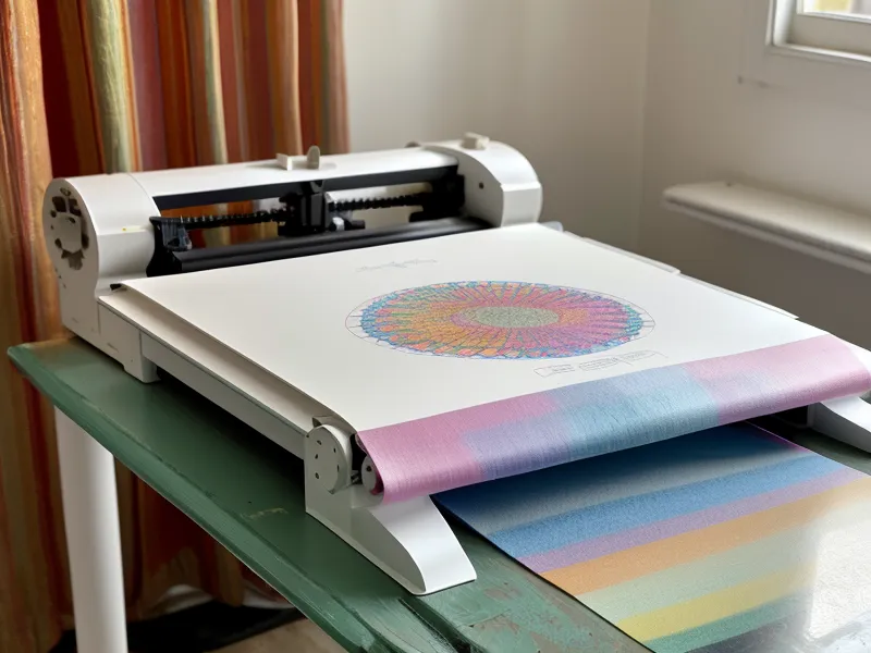 Film DTF impreso con base blanca sólida, ejemplo de gestión de color para diseño textil en Procreate
